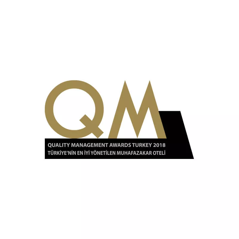 QM Awards 2018 Türkiye'nin En İyi Yönetilen Muhafazakar Oteli